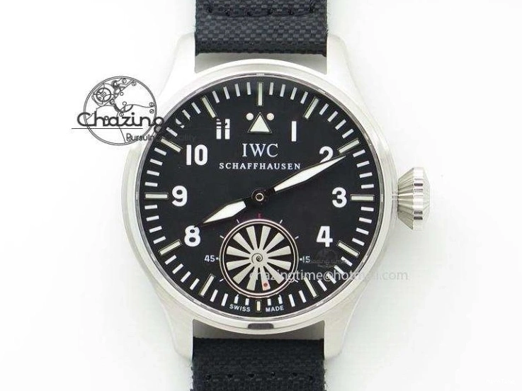 MIROTIME 0515 Big Pilot IW329802 M+F 1:1 Best Edition Green Dial on Green Nylon Strap MY Unique 7002
